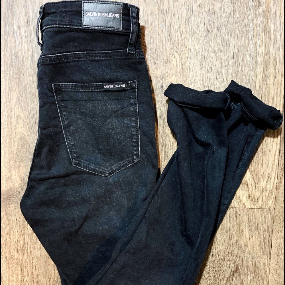 Calvin Klein black jeans